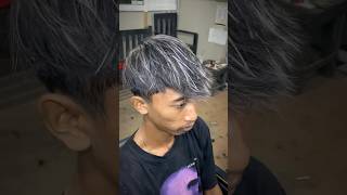 highlight ash grey color ashgrey highlights shortyoutube [upl. by Lonni]