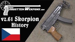 Czech vz61 Skorpion History and Mechanics [upl. by Romalda736]