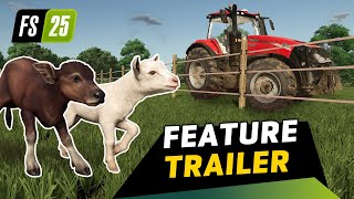 Farming Simulator 25  Official Feature Gameplay Trailer [upl. by Vasily]