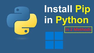 How to install Pip in Python 313 on Windows 11  Easy Methods [upl. by Anitsirc990]