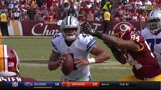 Quick Video of the Day  Dak Prescotts first career TD  09182016 [upl. by Richmond883]