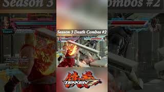 Tekken 7 Season 3 Death Combos 2 Back Then shorts fightinggames tekken [upl. by Judenberg276]