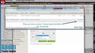 Comment visualiser lhistorique des transactions avec IG Markets [upl. by Rheta]