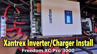 Xantrex RV InverterCharger Installation Freedom XC Pro 3000  Charge amp Discharge Demos [upl. by Keener]