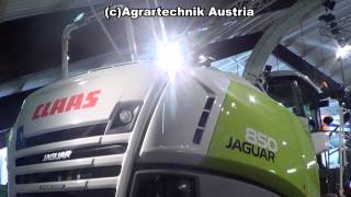 The new Claas JAGUAR 850  Austro Agrar 2013 in Tulln a d Donau [upl. by Mines]