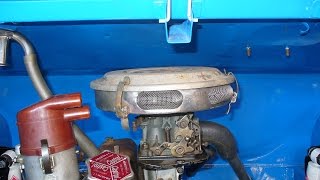 FIAT Abarth 600 850 Weber Carburetor 30 DIC Aftermarket Air Cleaner DIY [upl. by Fitts]