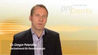 Parodontitis  Interview mit PD Dr Gregor Petersilka [upl. by Daahsar]