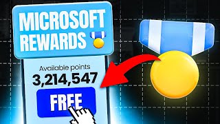 Fastest Ways to Earn Unlimited Microsoft Reward Points UPDATED [upl. by Aralc689]