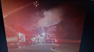 Involved House Fire At The Waterford Cartersville GA 21122 [upl. by Musihc471]