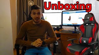 Unboxing Scaun Gaming Serioux Torin [upl. by Annaira]