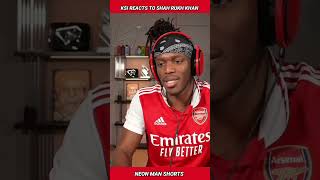 KSI Reacts to Shah Rukh Khan  KSI Reaction to Shah Rukh Khan SRK  JJ Olatunji Facts shorts [upl. by Nij773]