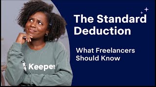 Standard Deduction vs Itemizing for SelfEmployed  What All Freelancers Have to Know [upl. by Obala136]