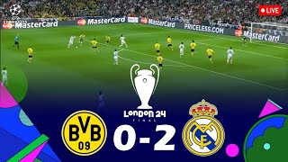 Dortmund vs Real Madrid  Champions League Final 2024 Full Match [upl. by Jimmie]