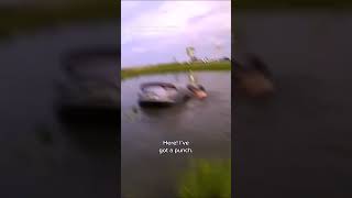 Good Samaritan cop rescue woman that had crashed into water while experiencing seizure [upl. by Leuqim]