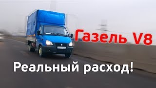 Газель 3UZ ГБО расход газа бензина  Свапзона Краснодар [upl. by Enaitsirk]