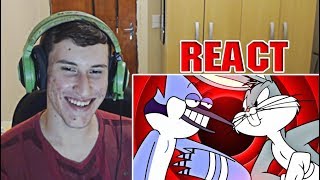 REACT Mordecai VS Pernalonga  Torneio de Titãs 7 Minutoz [upl. by Gracie79]