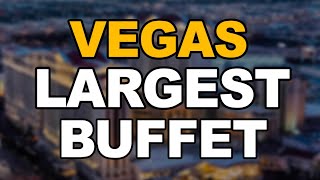 The LARGEST BIGGEST BUFFET in Las Vegas quotThe Bacchanalquot at Caesars with full buffet walkthrough [upl. by Saylor926]