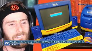 Modder Transforms a 1990s Hot Wheels PC Into a Modern Gaming PC  China News  NewsRme [upl. by Encratis]