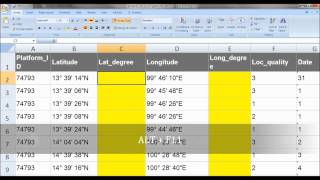 Convert coordinates to decimal degrees [upl. by Deste]