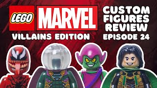 LEGO Custom  KnockOff Minifigures Review  Episode 24  Marvel Villains Edition [upl. by Intirb]