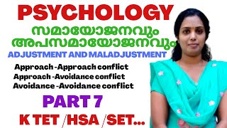 PSYCHOLOGY ADJUSTMENT AND MALADJUSTMENT PART 7 [upl. by Adiuqal]