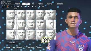 Sunil Chhetri FACE MOD FIFA 23 FIFA 22  Indian Legend SUNIL CHHETRIS face finally on FIFA 23 HD [upl. by Lounge]