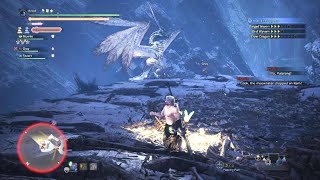 Monster Hunter World Iceborne Geeter Bugs On The MR Tempered Shrieking Legiana [upl. by Parsons]