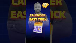 calendar trick reasoning shorts adda247telugu [upl. by Akaenahs]