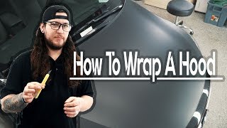 How To Vinyl Wrap Your Hood [upl. by Ahseia]