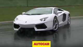 Lamborghini Aventador video review by autocarcouk [upl. by Ahsema]