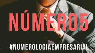 Número 5 pela numerologia cabalística empresarial  Professor Max [upl. by Imerej976]