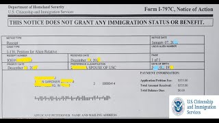 What is Form I797C Notice of Action USCIS Explained [upl. by Shah]