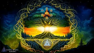 All 7 Chakras Solfeggio Frequencies  Tree Of Life  Aura Cleanse amp Chakra Balance  Root to Crown [upl. by Madanhoj]