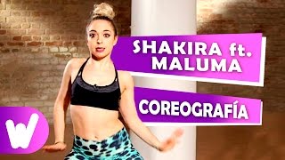 Shakira ft Maluma – Chantaje  Coreografía paso a paso [upl. by Reger]