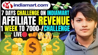 I Made ₹10000 in 7 Days with Indiamart Affiliate Program l indiamart affiliate program [upl. by Reyem160]