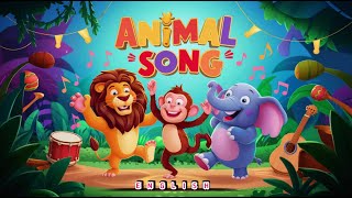 Animal Dance Cartoon Song  Nursery Rhymes  ENGLISH  JUNIOR CARTOON NETWORK [upl. by Elodia]