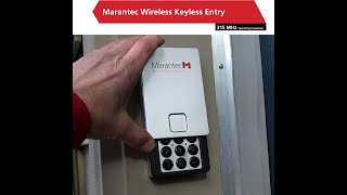 How to replace battery Marantec Garage Door Opener batteries very easy M13631 [upl. by Consolata]