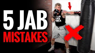 5 Common Jab Mistakes you MUST Fix to Punch Better [upl. by Arluene]