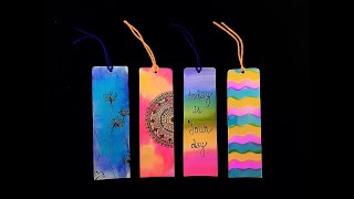 4 Easy DIY Bookmark Ideas  Bookmarks with paper  Craft Tutorial  Vibha Rajpal [upl. by Damalis]