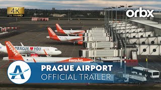 Orbx  Prague Airport  Microsoft Flight Simulator  Prepar3D v4 Official Trailer [upl. by Mckinney331]