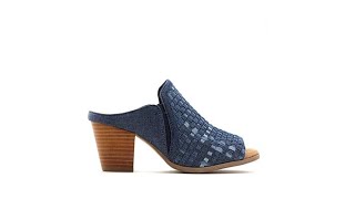 Minnetonka Mona Woven PeepToe Mule [upl. by Fagen228]