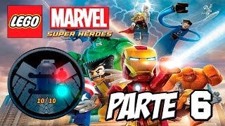 LEGO Marvel Super Heroes Guía  Minikits Parte 6  Mision 6 [upl. by Enrahs807]