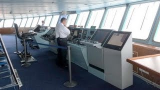 A Tour at the Bridge Vision of the Seas [upl. by Nastassia]