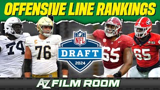 Ranking Every Offensive Lineman in the 2024 NFL Draft Class [upl. by Madid]