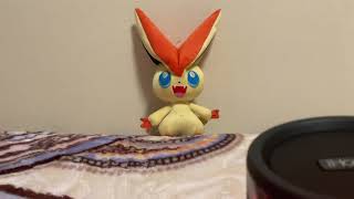 Victini sings Pokemon HeartGold Cianwood City [upl. by Eimme78]