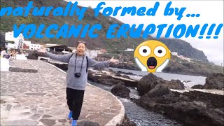 Garachico Natural Sea Pool  Mt Teide Tour 2018  Filipina Vlogger In Vienna [upl. by Sidalg]