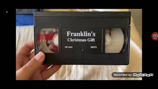 Franklins Christmas Gift 1998 VHS [upl. by Idette620]