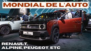 MONDIAL DE LAUTO 2024  les FRANÇAISES Renault Dacia Citroën Stellantis 🇫🇷 13 [upl. by Eibloc]