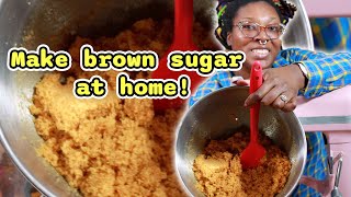 Homesteading Tip Make Your Own Brown Sugar [upl. by Alaehs]