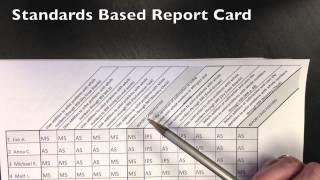 Standards Based Report Cards Week 1 [upl. by Noyes]